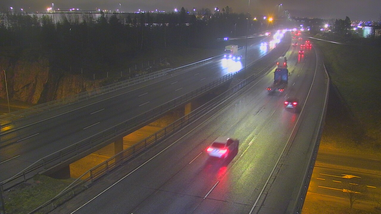 Weather Camera Image Väg 50 Vanda Kalliosola, Vantaa, Uusimaa