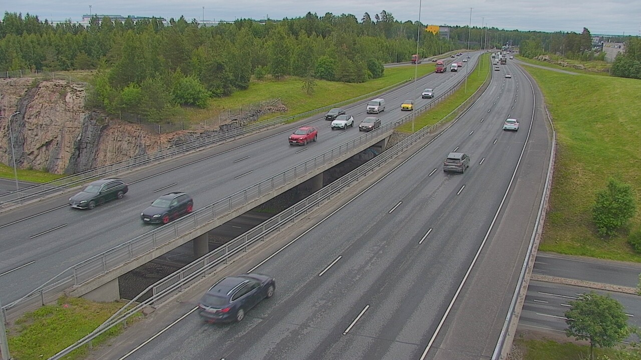 Weather Camera Image Road 50 Vantaa Kalliosola, Vantaa, Uusimaa