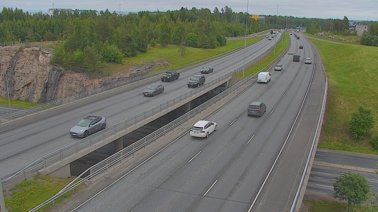 Weather Camera Image Road 50 Vantaa Kalliosola, Vantaa, Uusimaa