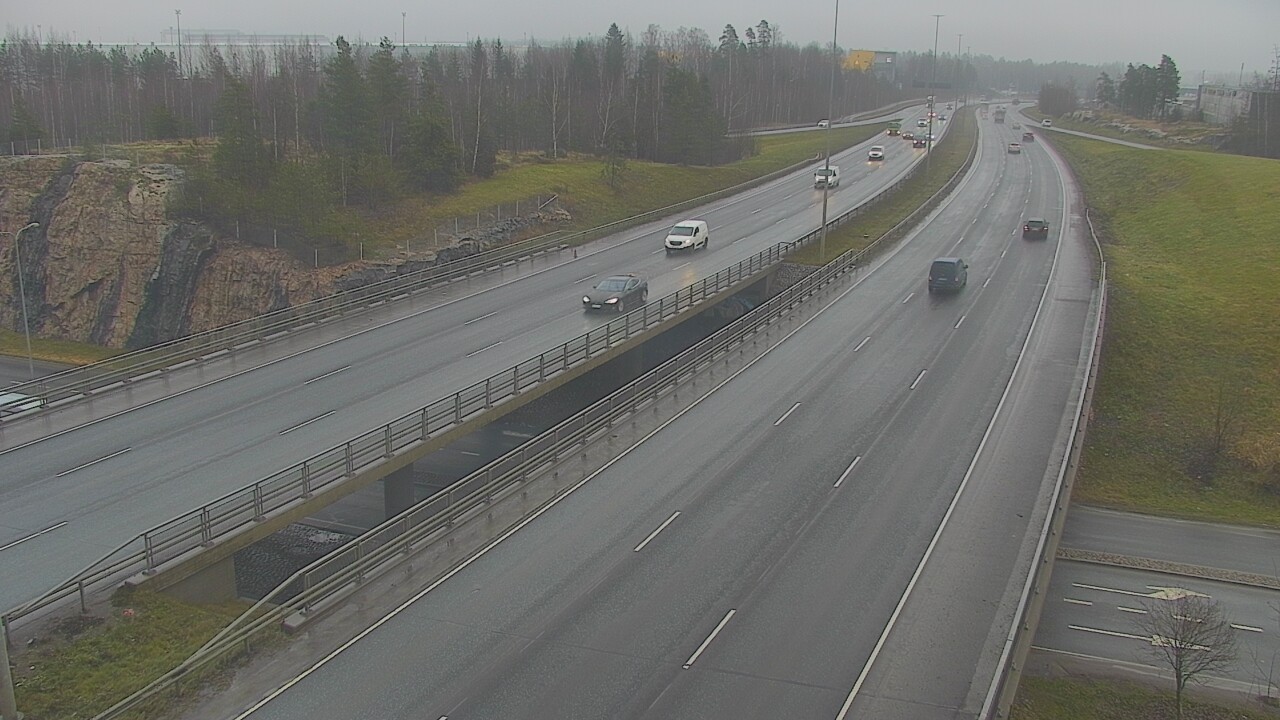 Weather Camera Image Väg 50 Vanda Kalliosola, Vantaa, Uusimaa