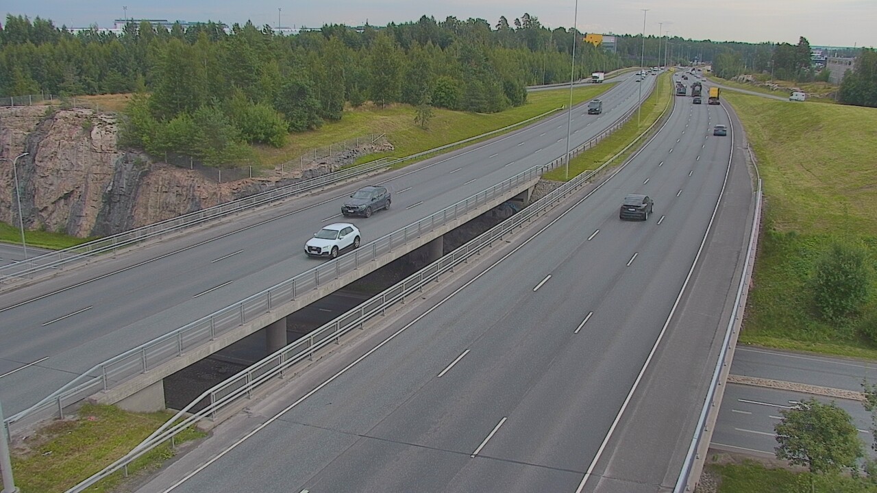 Weather Camera Image Road 50 Vantaa Kalliosola, Vantaa, Uusimaa