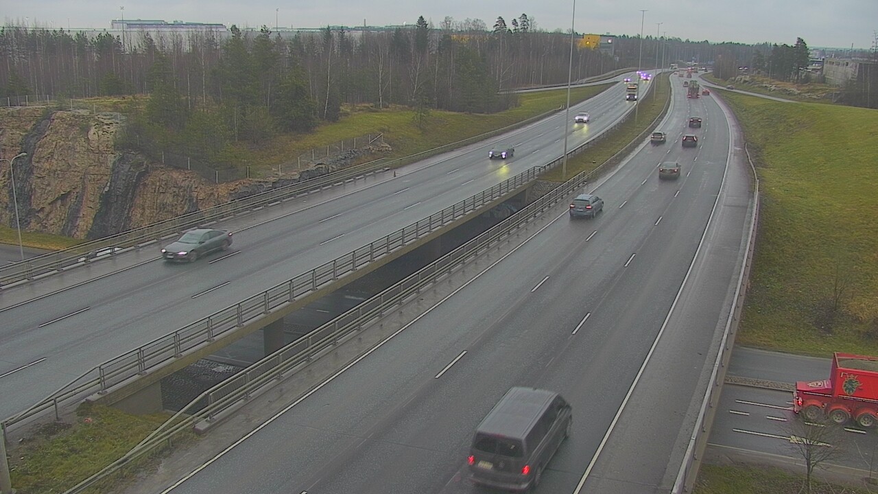 Weather Camera Image Väg 50 Vanda Kalliosola, Vantaa, Uusimaa