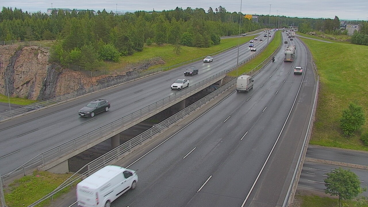 Weather Camera Image Road 50 Vantaa Kalliosola, Vantaa, Uusimaa