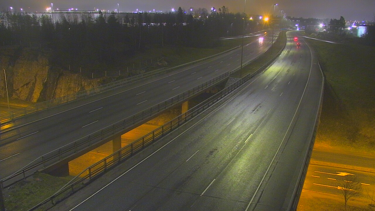 Weather Camera Image Väg 50 Vanda Kalliosola, Vantaa, Uusimaa