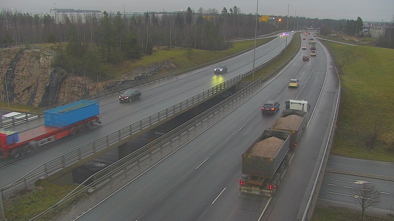 Weather Camera Image Väg 50 Vanda Kalliosola, Vantaa, Uusimaa