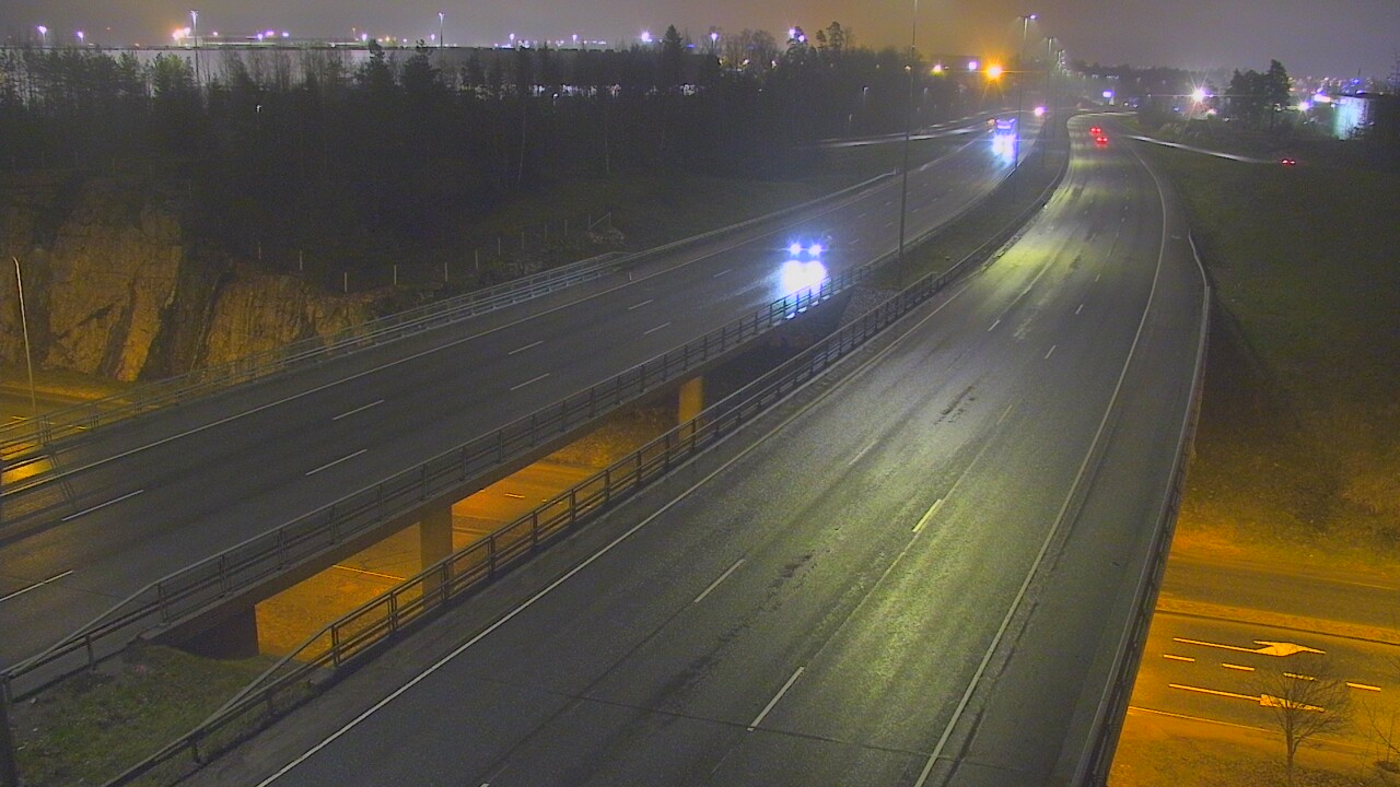 Weather Camera Image Väg 50 Vanda Kalliosola, Vantaa, Uusimaa