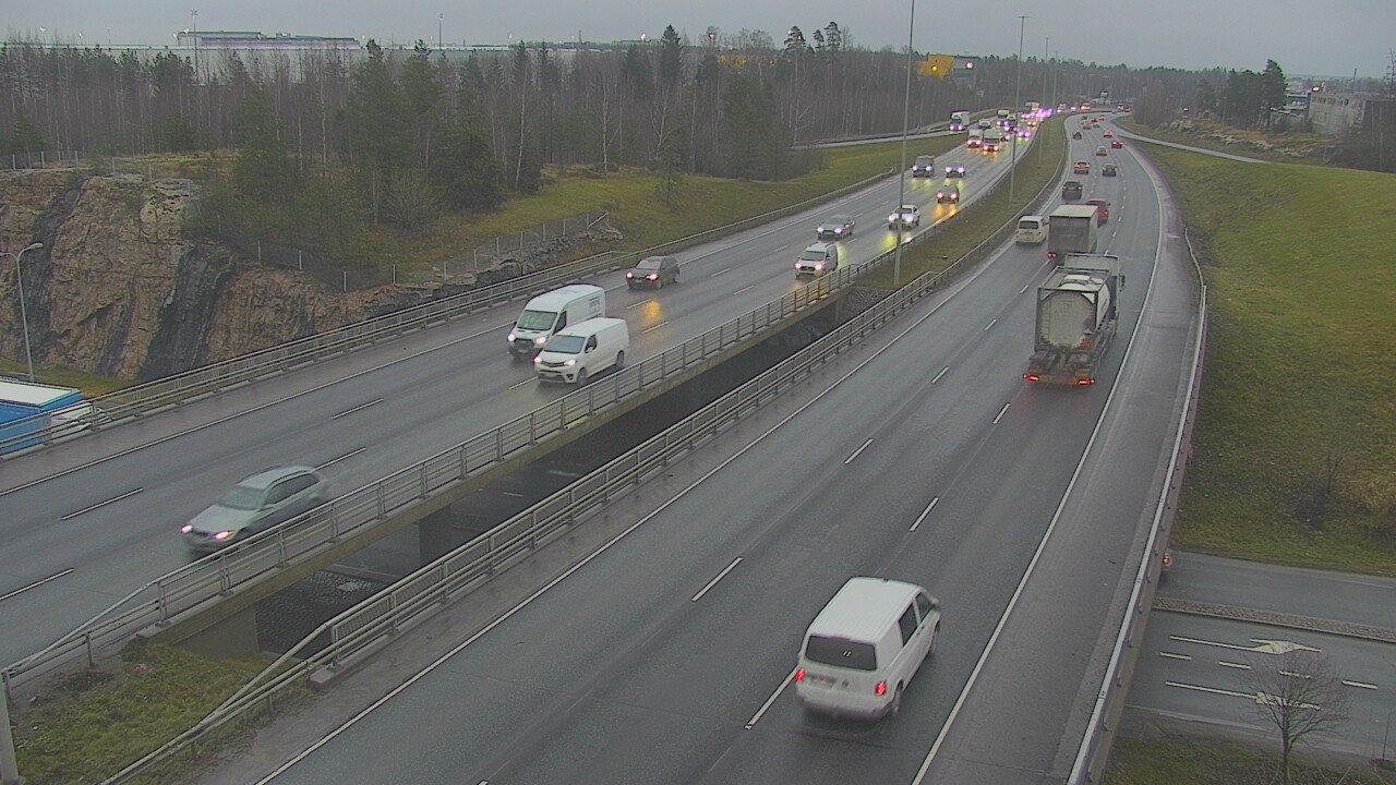 Weather Camera Image Väg 50 Vanda Kalliosola, Vantaa, Uusimaa
