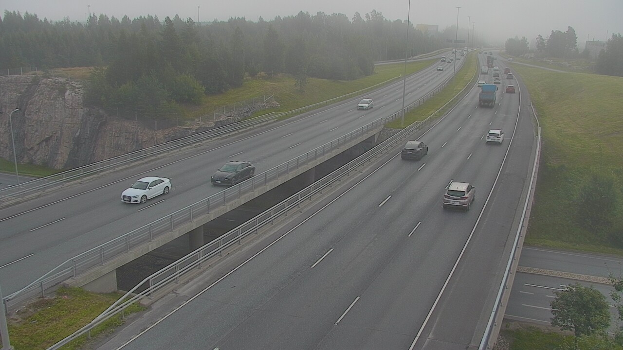 Weather Camera Image Road 50 Vantaa Kalliosola, Vantaa, Uusimaa
