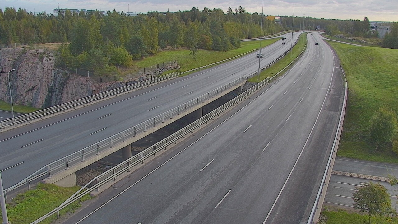 Weather Camera Image Road 50 Vantaa Kalliosola, Vantaa, Uusimaa