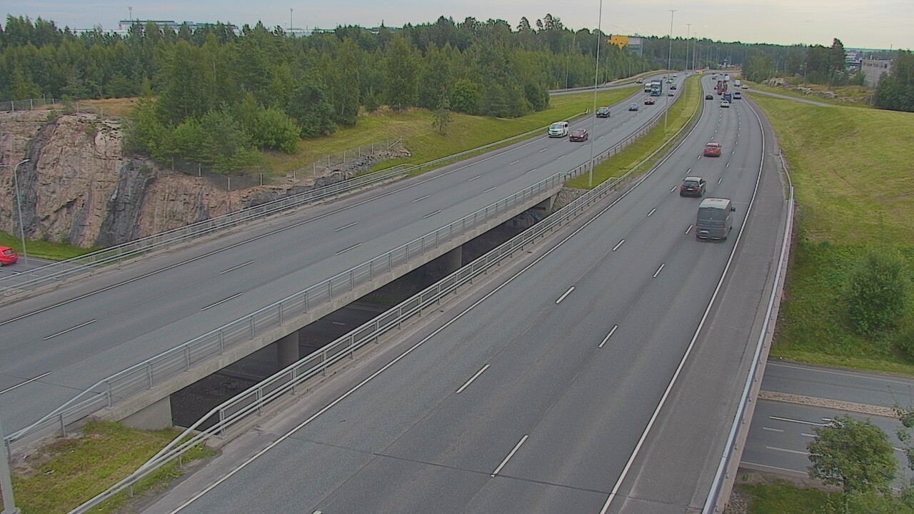 Weather Camera Image Road 50 Vantaa Kalliosola, Vantaa, Uusimaa