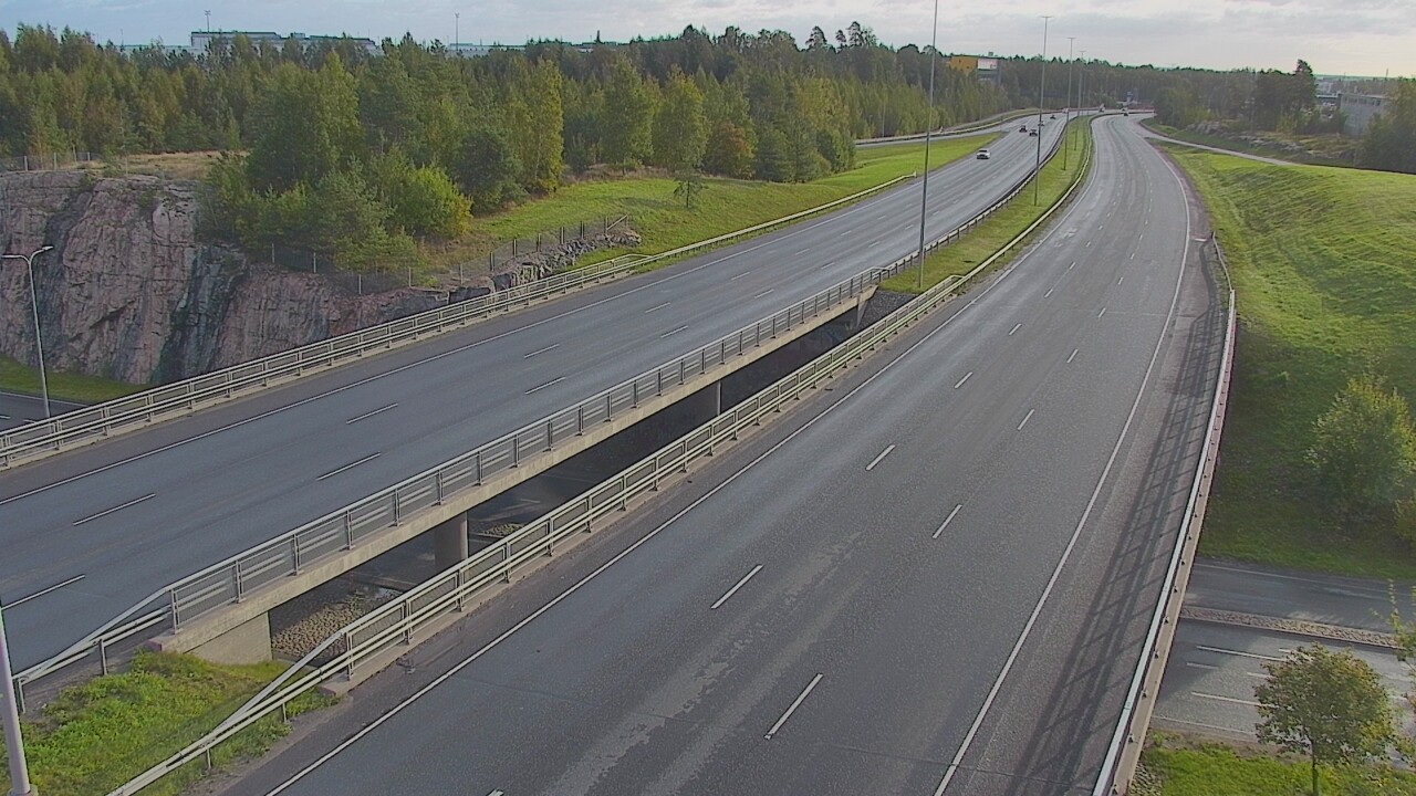 Weather Camera Image Road 50 Vantaa Kalliosola, Vantaa, Uusimaa