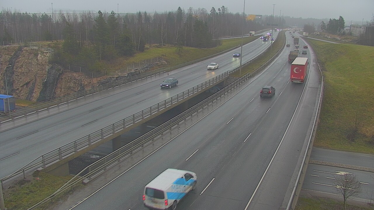 Weather Camera Image Väg 50 Vanda Kalliosola, Vantaa, Uusimaa