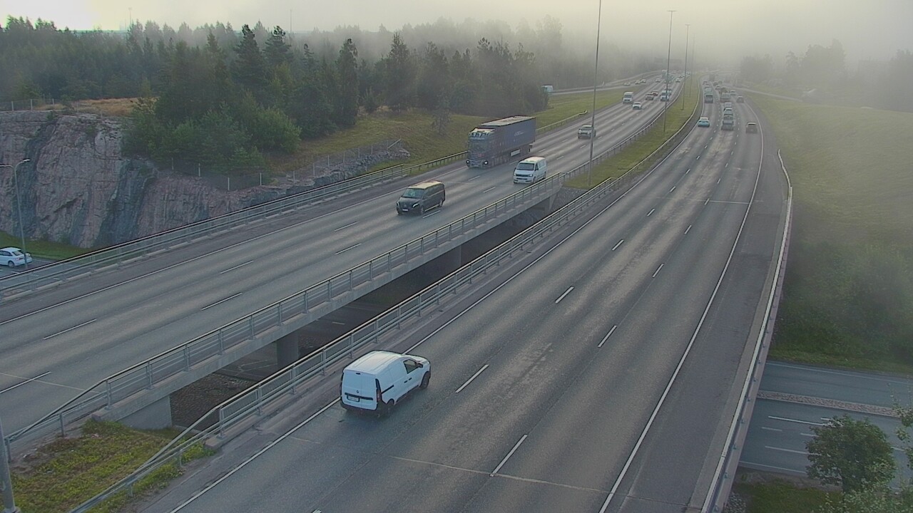 Weather Camera Image Road 50 Vantaa Kalliosola, Vantaa, Uusimaa