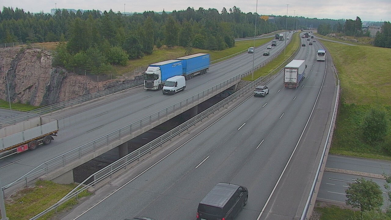 Weather Camera Image Road 50 Vantaa Kalliosola, Vantaa, Uusimaa