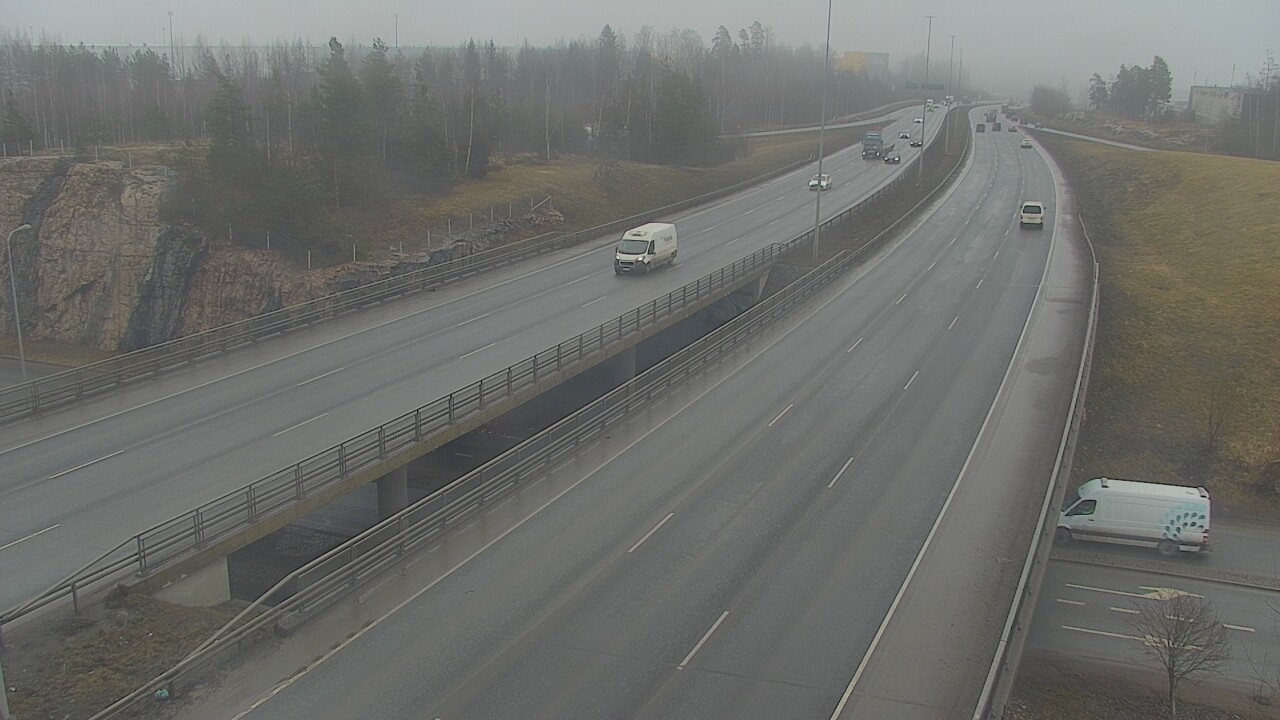 Weather Camera Image Road 50 Vantaa Kalliosola, Vantaa, Uusimaa