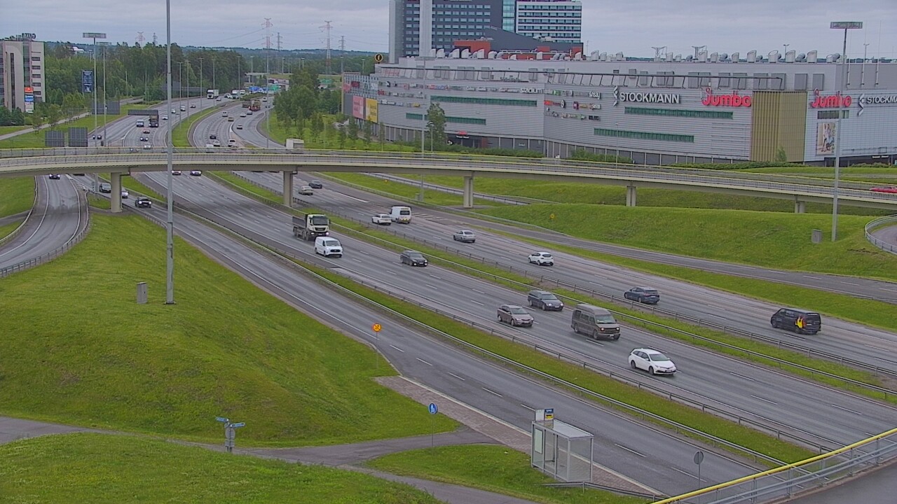 Weather Camera Image Väg 50 Vanda Flygplats, Vantaa, Uusimaa