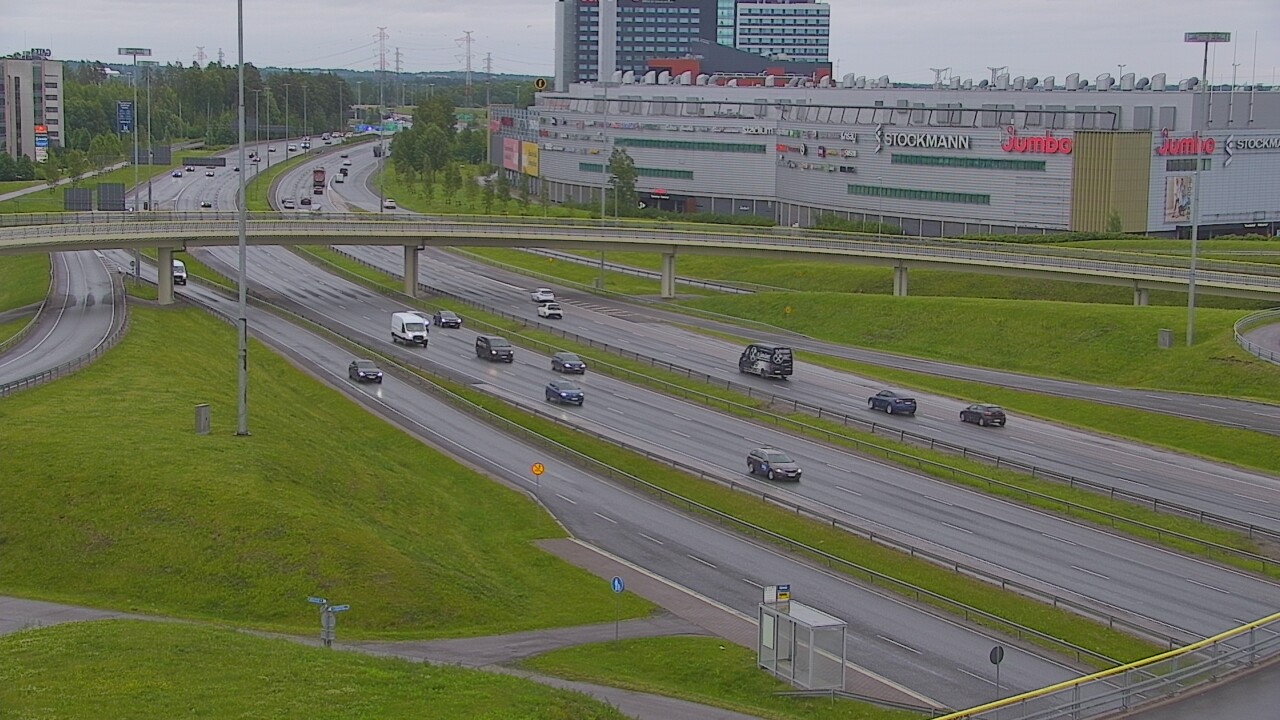 Weather Camera Image Väg 50 Vanda Flygplats, Vantaa, Uusimaa