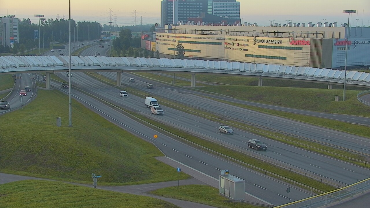 Weather Camera Image Road 50 Vantaa Airport, Vantaa, Uusimaa