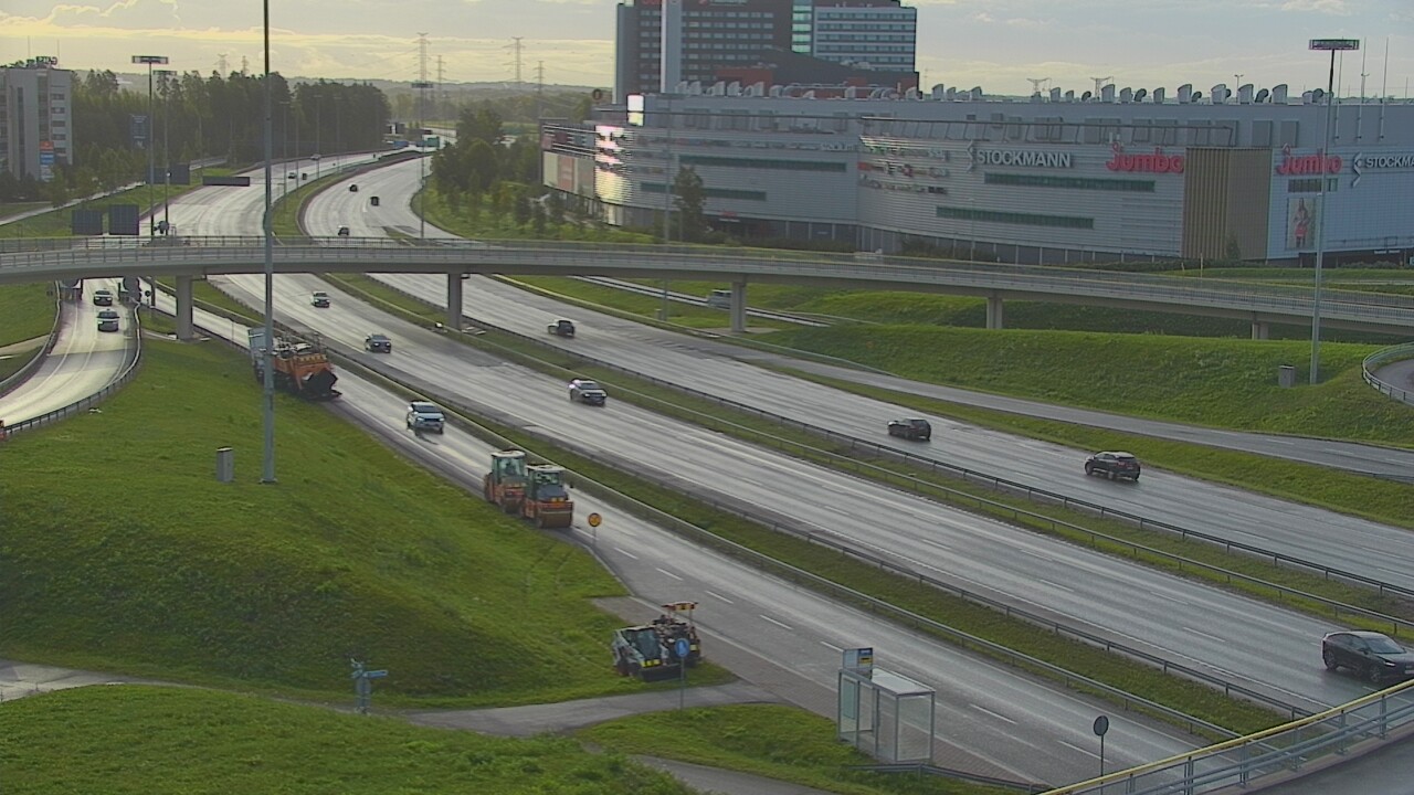 Weather Camera Image Road 50 Vantaa Airport, Vantaa, Uusimaa