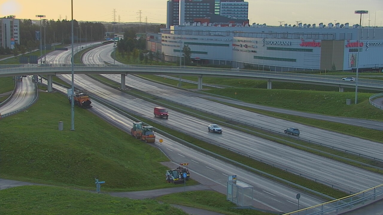 Weather Camera Image Road 50 Vantaa Airport, Vantaa, Uusimaa