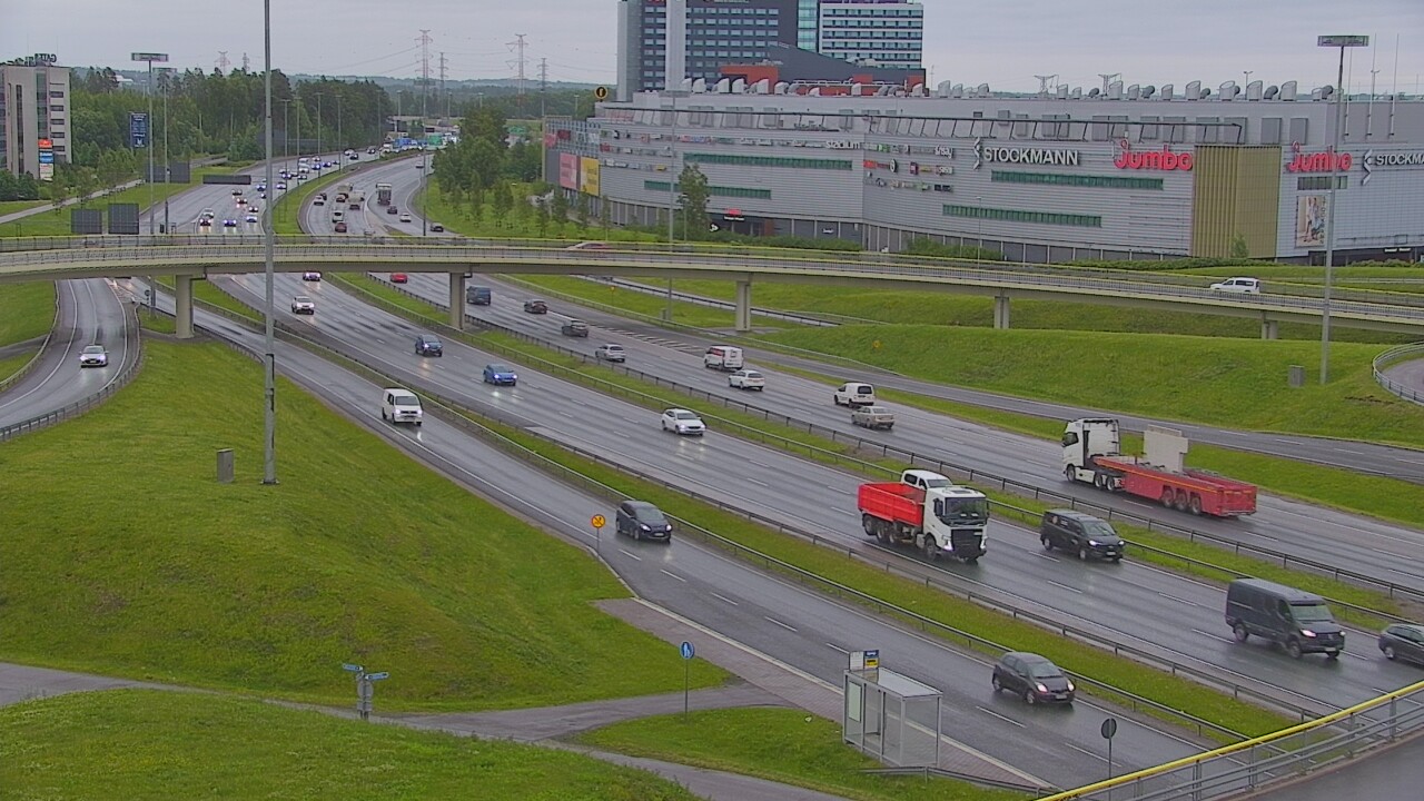 Weather Camera Image Väg 50 Vanda Flygplats, Vantaa, Uusimaa