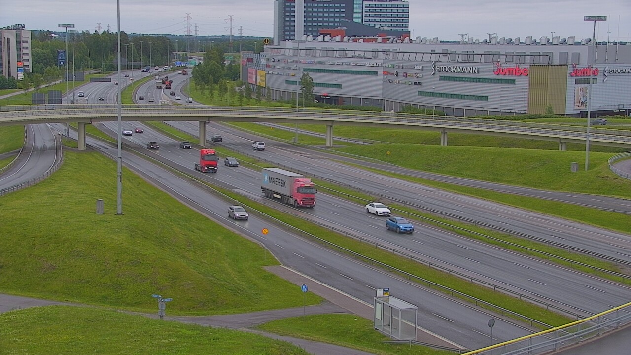 Weather Camera Image Väg 50 Vanda Flygplats, Vantaa, Uusimaa