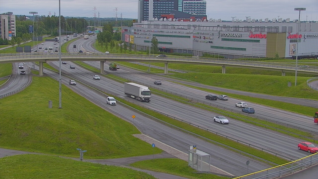 Weather Camera Image Väg 50 Vanda Flygplats, Vantaa, Uusimaa
