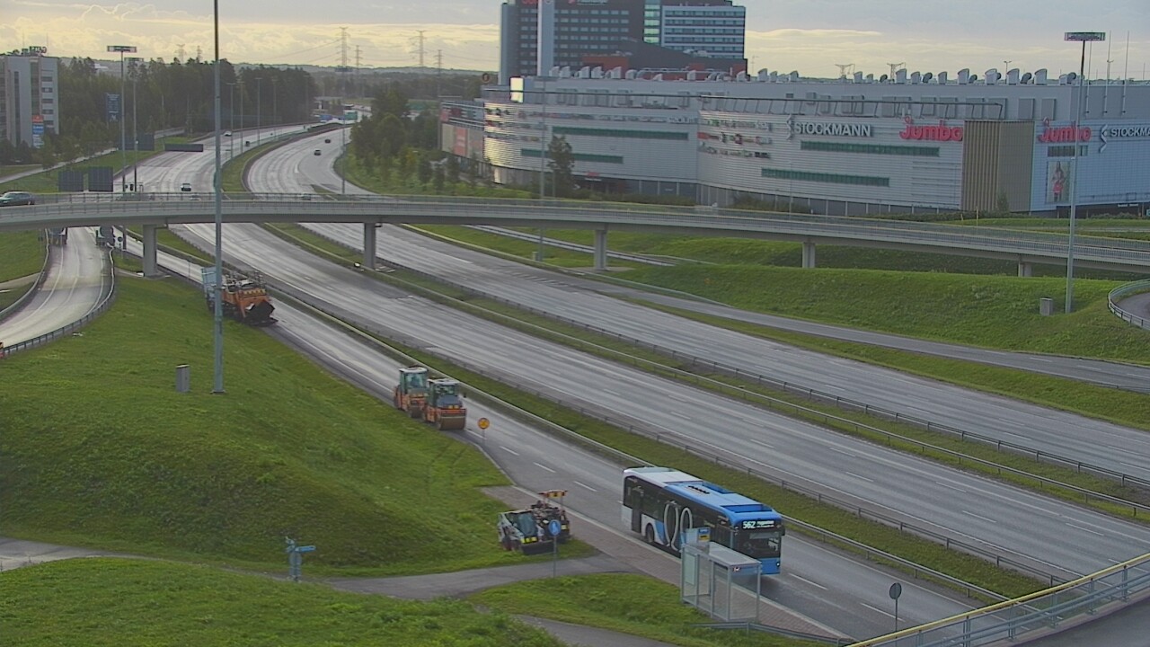 Weather Camera Image Road 50 Vantaa Airport, Vantaa, Uusimaa