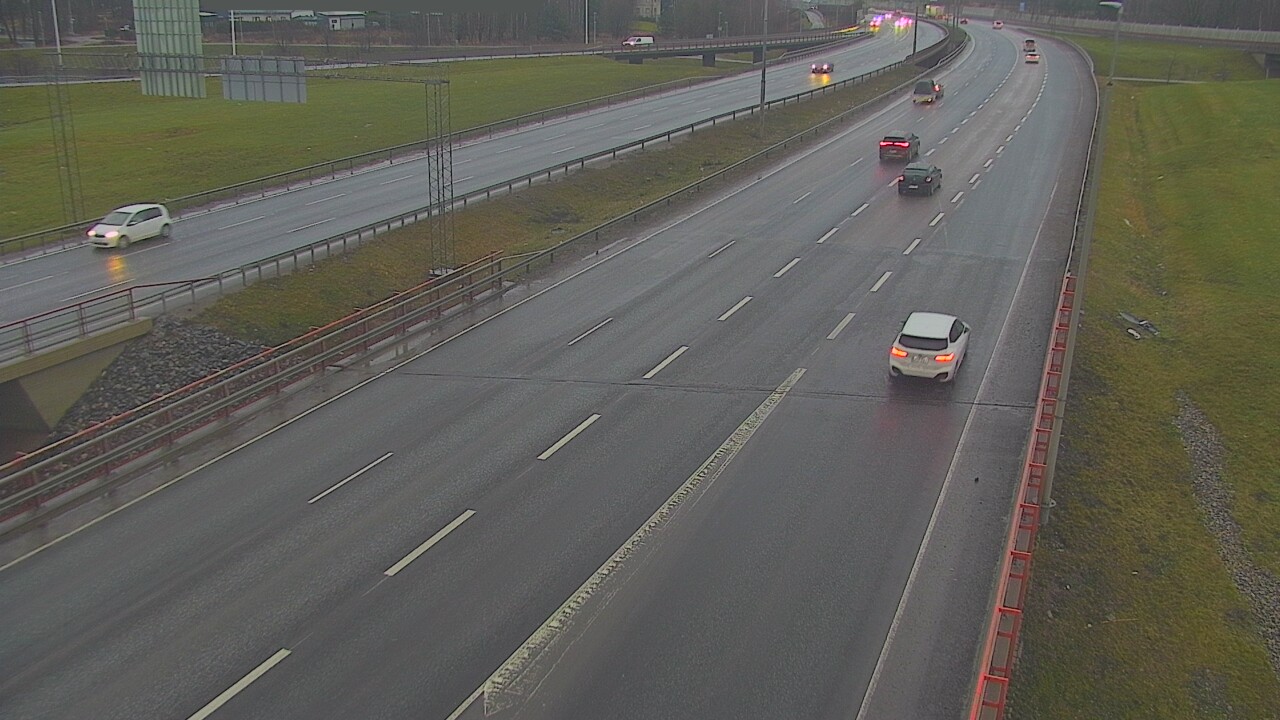 Weather Camera Image Väg 50 Vanda Tusbyleden, Vantaa, Uusimaa