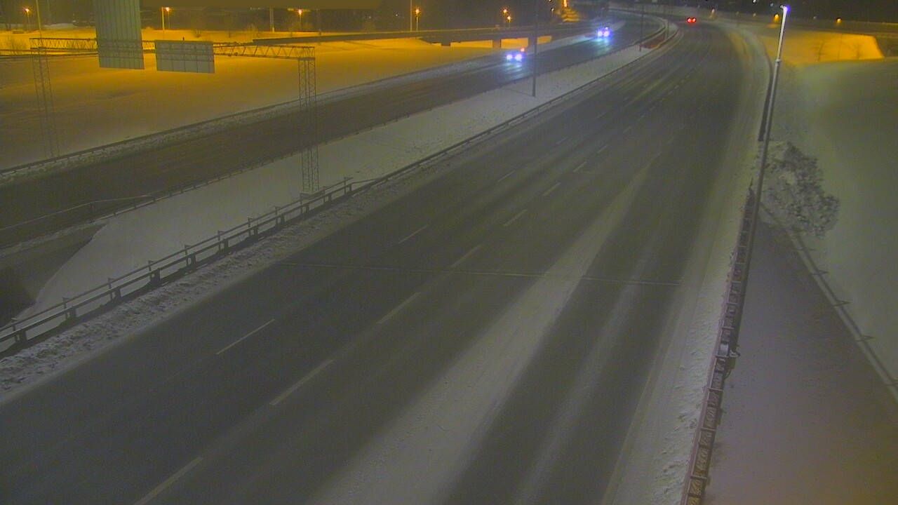 Weather Camera Image Väg 50 Vanda Tusbyleden, Vantaa, Uusimaa