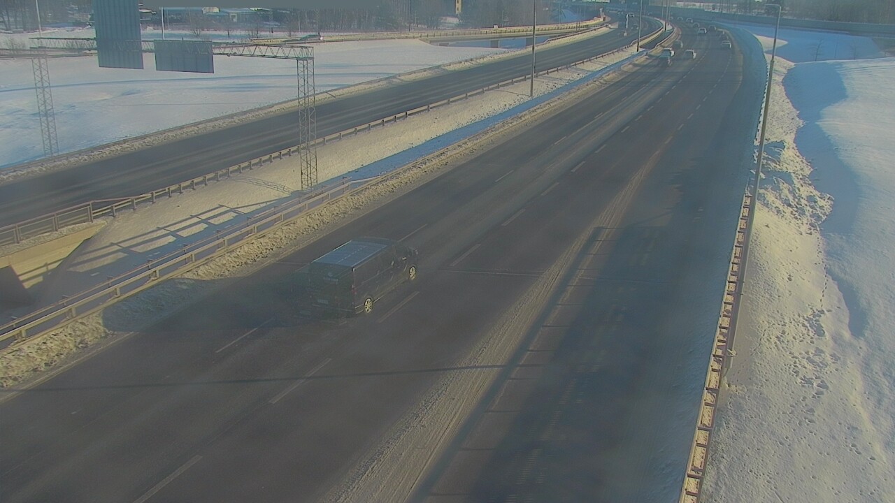 Weather Camera Image Väg 50 Vanda Tusbyleden, Vantaa, Uusimaa