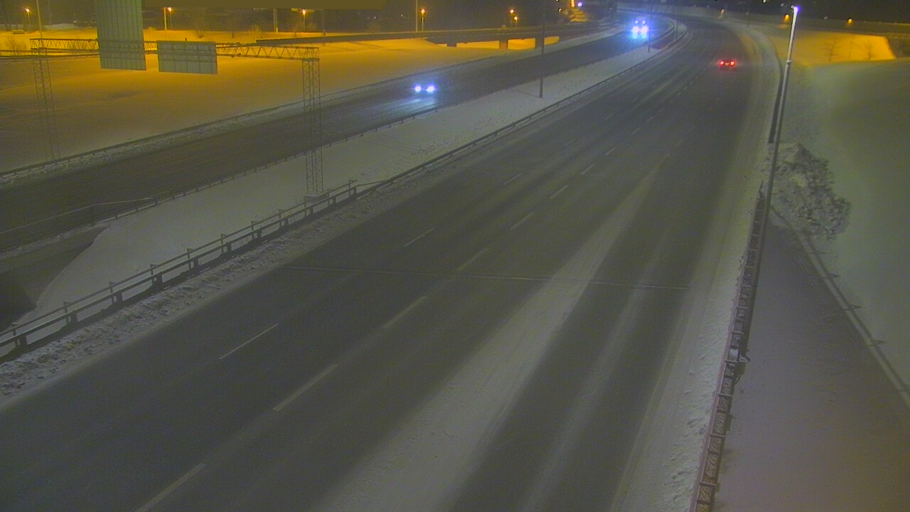 Weather Camera Image Väg 50 Vanda Tusbyleden, Vantaa, Uusimaa