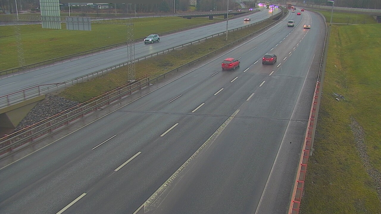 Weather Camera Image Väg 50 Vanda Tusbyleden, Vantaa, Uusimaa