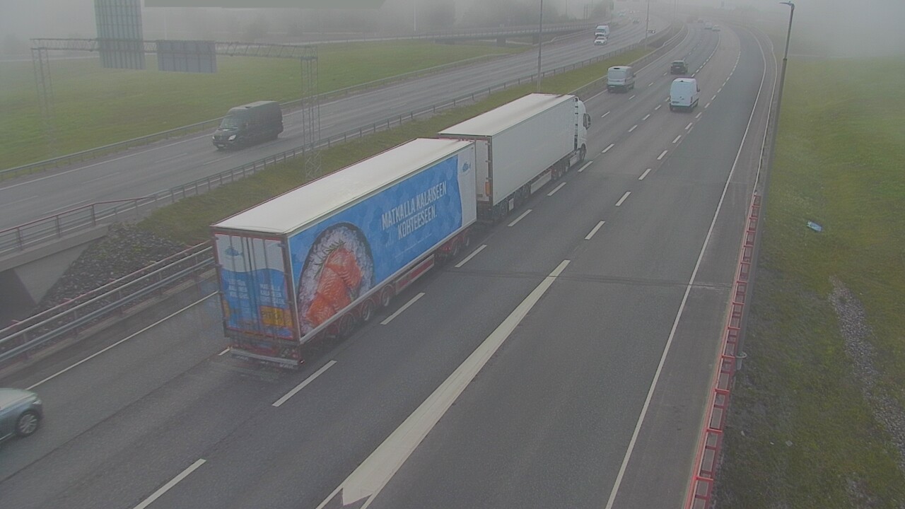 Weather Camera Image Road 50 Vantaa Tuusulanväylä, Vantaa, Uusimaa