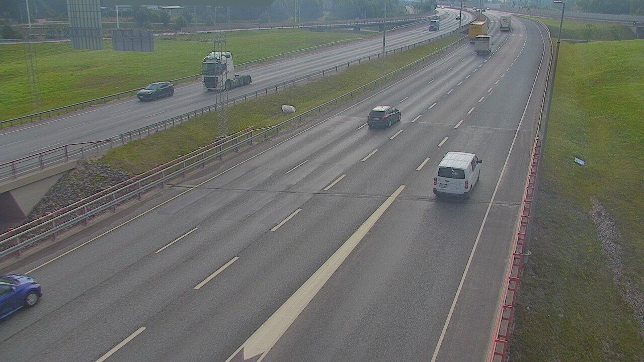 Weather Camera Image Road 50 Vantaa Tuusulanväylä, Vantaa, Uusimaa