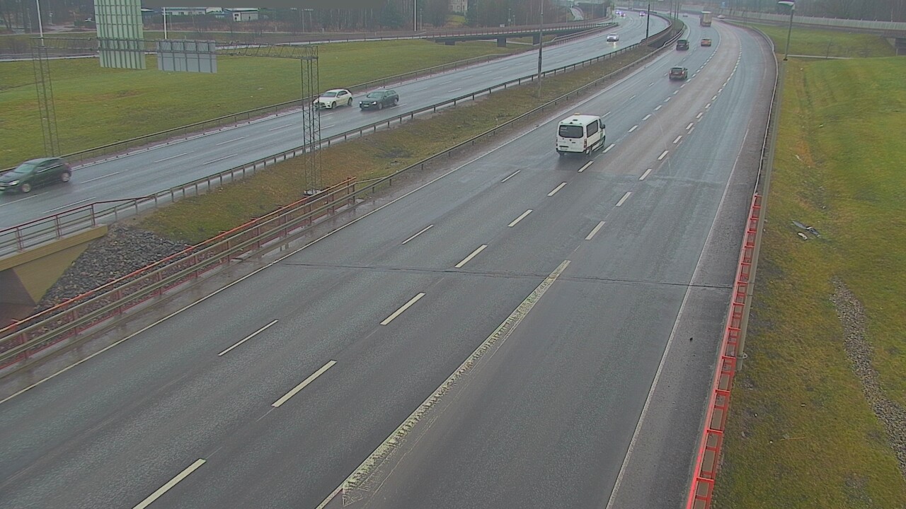 Weather Camera Image Väg 50 Vanda Tusbyleden, Vantaa, Uusimaa
