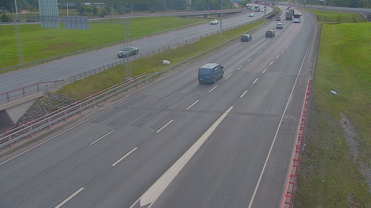 Weather Camera Image Road 50 Vantaa Tuusulanväylä, Vantaa, Uusimaa