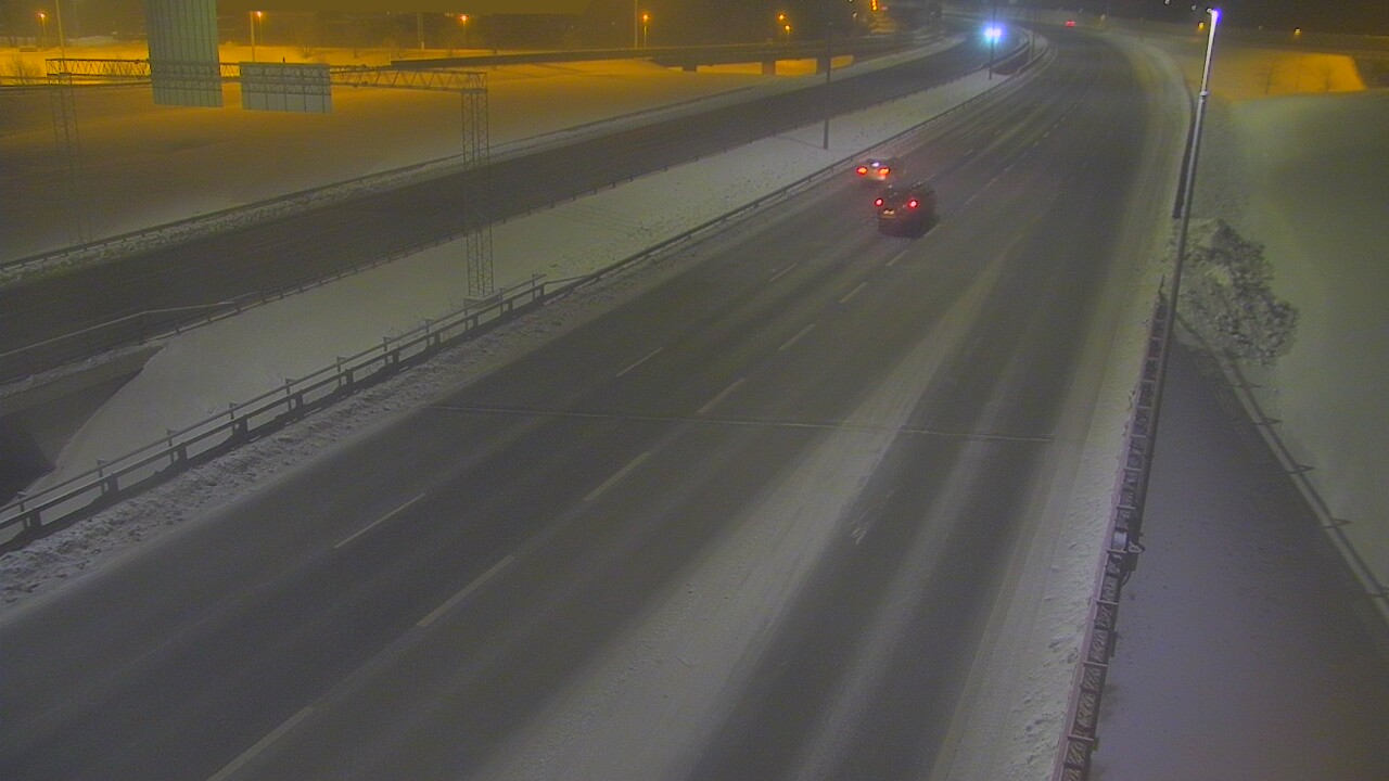 Weather Camera Image Väg 50 Vanda Tusbyleden, Vantaa, Uusimaa