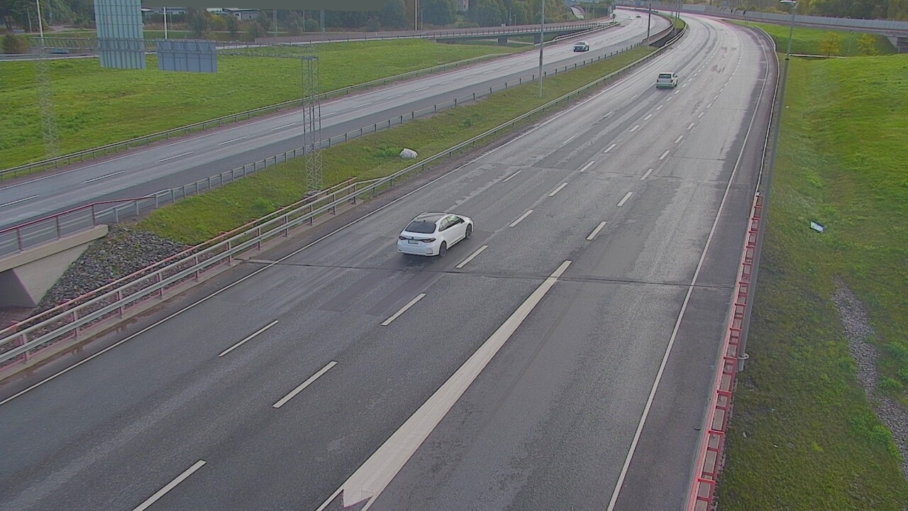 Weather Camera Image Road 50 Vantaa Tuusulanväylä, Vantaa, Uusimaa