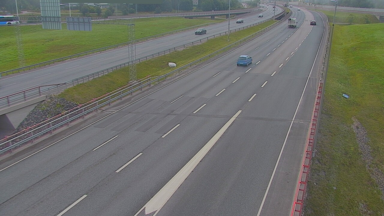 Weather Camera Image Road 50 Vantaa Tuusulanväylä, Vantaa, Uusimaa