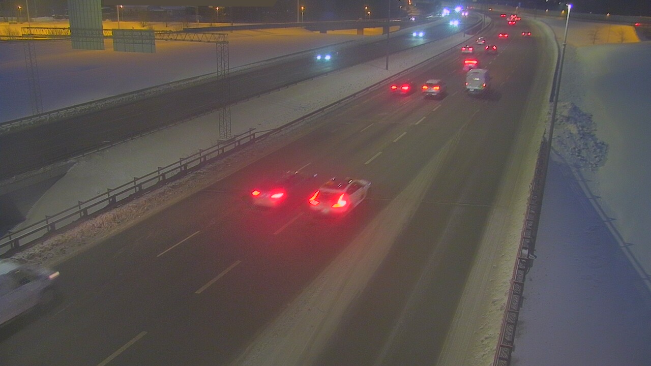 Weather Camera Image Väg 50 Vanda Tusbyleden, Vantaa, Uusimaa