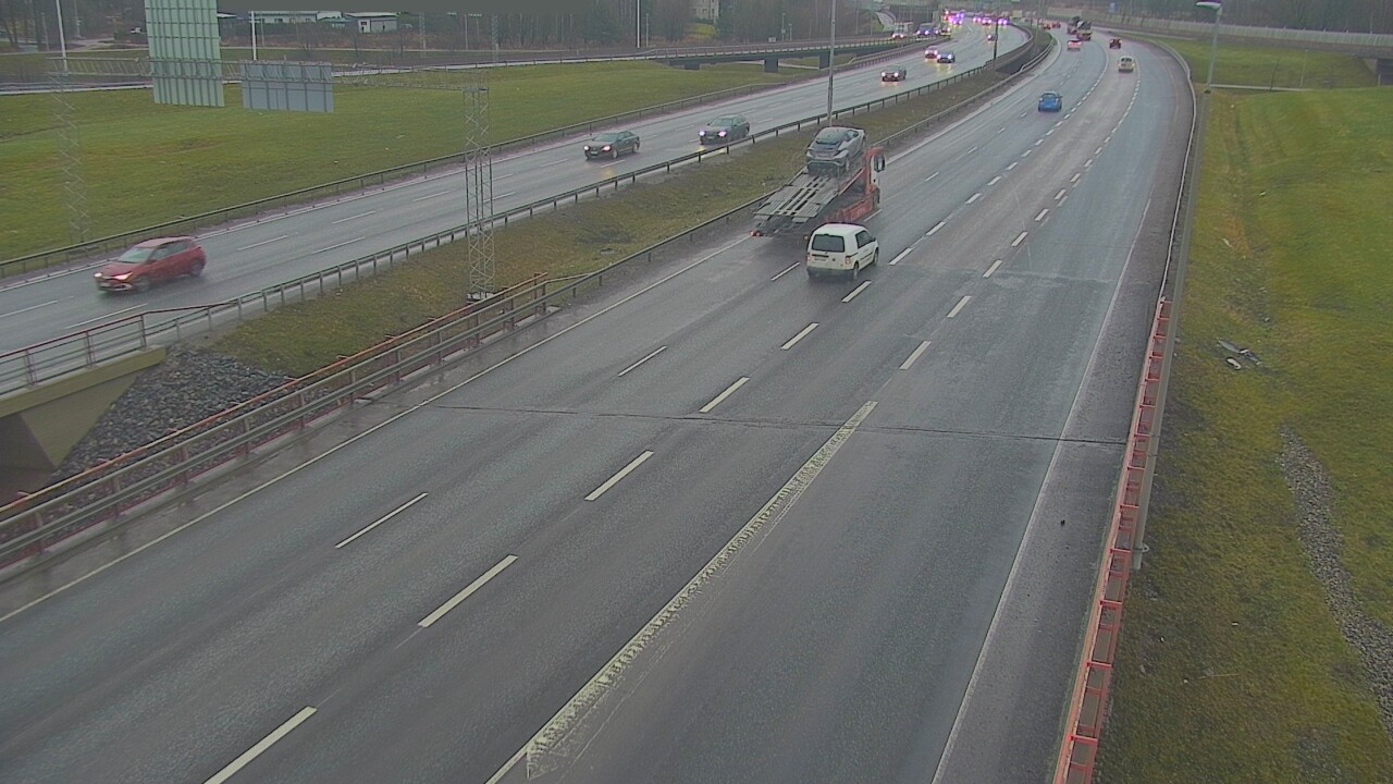 Weather Camera Image Väg 50 Vanda Tusbyleden, Vantaa, Uusimaa