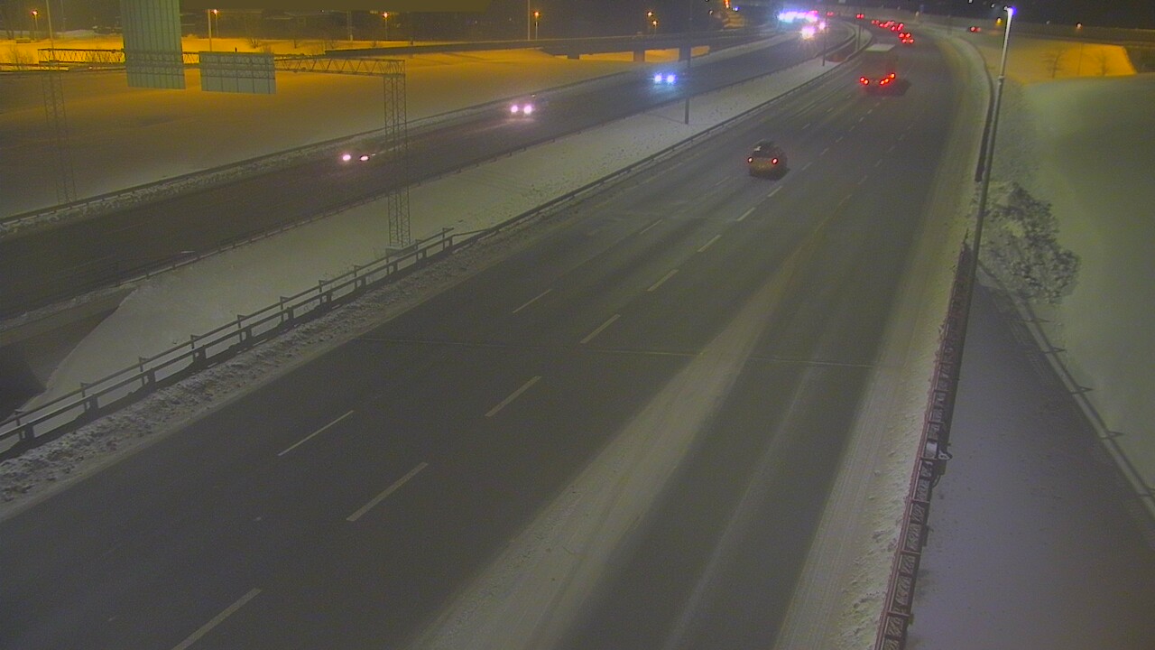 Weather Camera Image Väg 50 Vanda Tusbyleden, Vantaa, Uusimaa