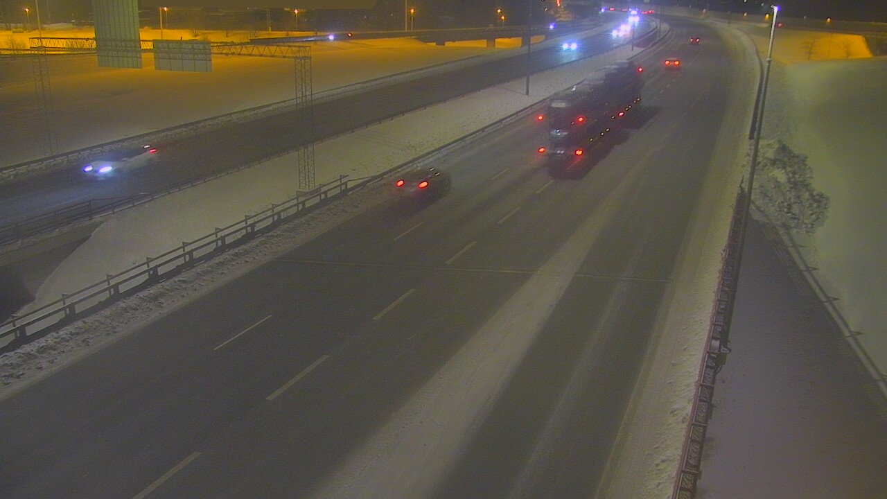 Weather Camera Image Väg 50 Vanda Tusbyleden, Vantaa, Uusimaa