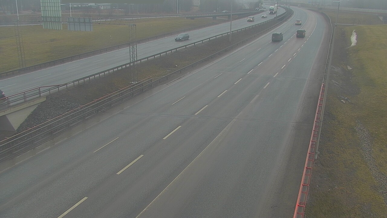 Weather Camera Image Road 50 Vantaa Tuusulanväylä, Vantaa, Uusimaa