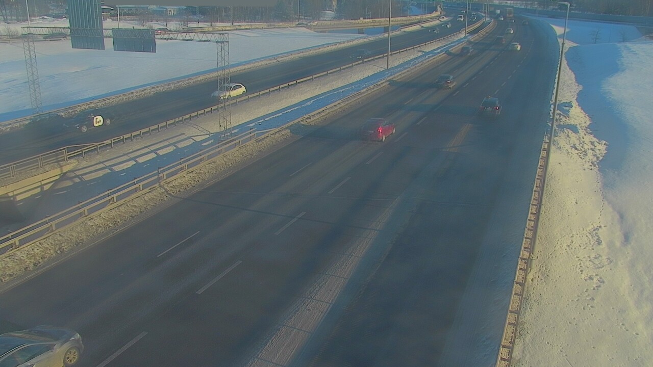 Weather Camera Image Väg 50 Vanda Tusbyleden, Vantaa, Uusimaa