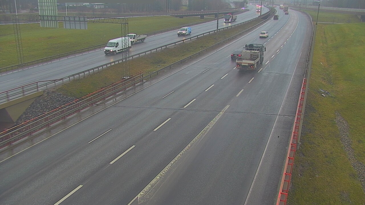 Weather Camera Image Väg 50 Vanda Tusbyleden, Vantaa, Uusimaa