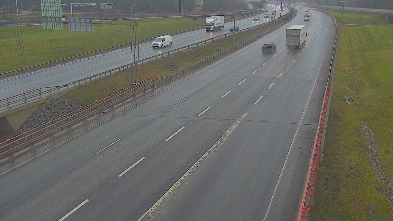 Weather Camera Image Väg 50 Vanda Tusbyleden, Vantaa, Uusimaa