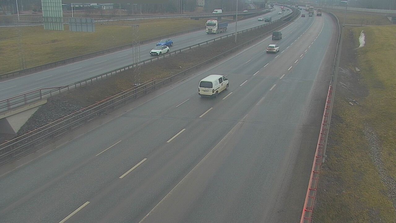 Weather Camera Image Road 50 Vantaa Tuusulanväylä, Vantaa, Uusimaa