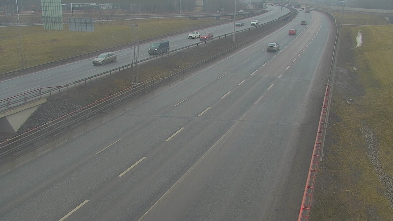 Weather Camera Image Road 50 Vantaa Tuusulanväylä, Vantaa, Uusimaa